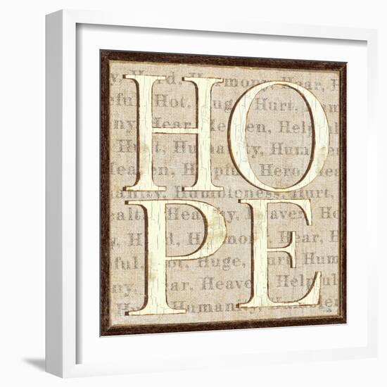 H is for Hope-Pela Design-Framed Art Print