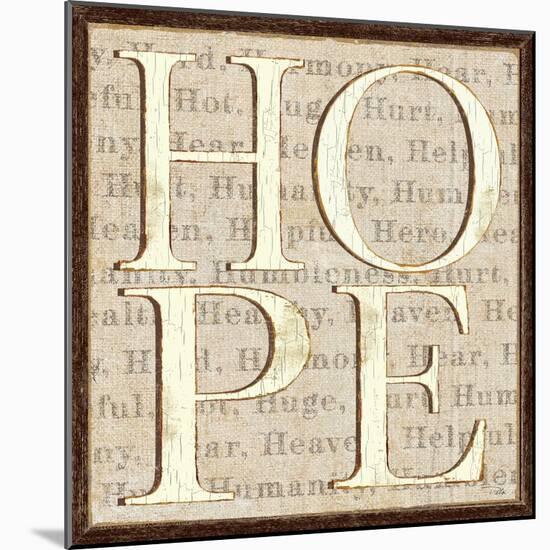 H is for Hope-Pela Design-Mounted Art Print