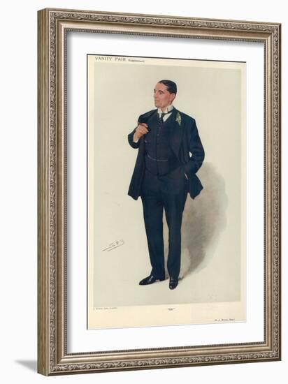 H J Brown-Sir Leslie Ward-Framed Giclee Print