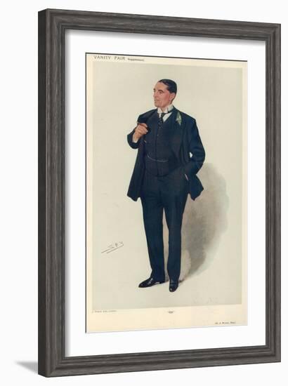 H J Brown-Sir Leslie Ward-Framed Giclee Print