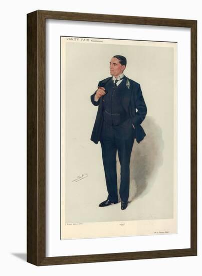 H J Brown-Sir Leslie Ward-Framed Giclee Print