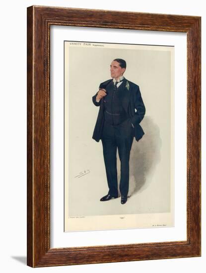 H J Brown-Sir Leslie Ward-Framed Giclee Print