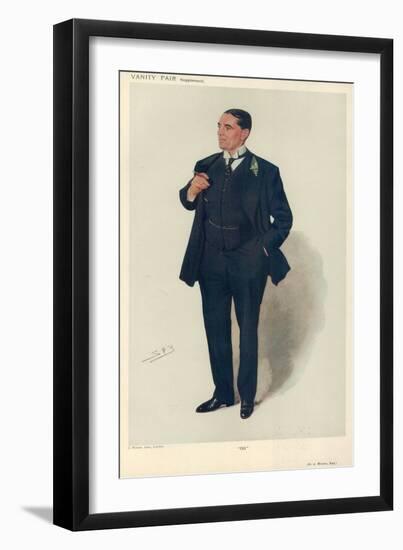 H J Brown-Sir Leslie Ward-Framed Giclee Print