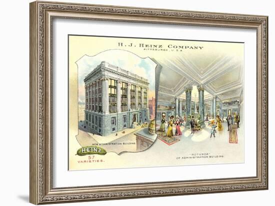 H. J. Heinz Company, Pittsburgh-null-Framed Art Print