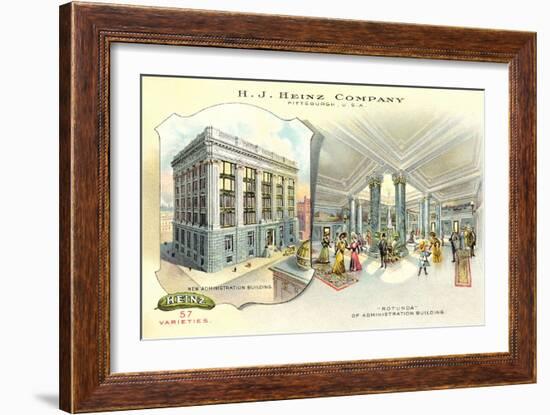 H. J. Heinz Company, Pittsburgh-null-Framed Art Print