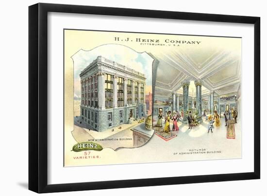 H. J. Heinz Company, Pittsburgh-null-Framed Art Print