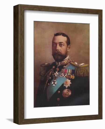 'H.M. King George V', 1917-W&d Downey-Framed Giclee Print