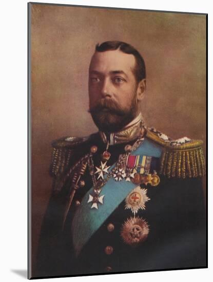 'H.M. King George V', 1917-W&d Downey-Mounted Giclee Print