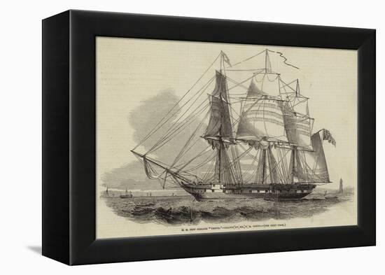 H M New Frigate Thetis-Nicholas Matthews Condy-Framed Premier Image Canvas