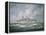 H.M.S. "Exeter" at Sea, 1990-Richard Willis-Framed Premier Image Canvas
