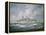 H.M.S. "Exeter" at Sea, 1990-Richard Willis-Framed Premier Image Canvas