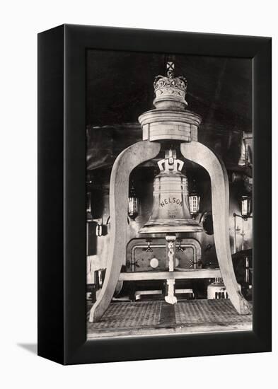 H.M.S Nelson's Silver Bell, Weight 2000 Ozs, 20th Century-null-Framed Premier Image Canvas