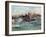 H.M.S Vanguard at the Battle of Jutland, 1924-Charles Edward Dixon-Framed Giclee Print