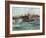 H.M.S Vanguard at the Battle of Jutland, 1924-Charles Edward Dixon-Framed Giclee Print