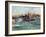 H.M.S Vanguard at the Battle of Jutland, 1924-Charles Edward Dixon-Framed Giclee Print