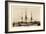 H.M.S. Victory, Sailing Ship, Canonship, Port-null-Framed Giclee Print