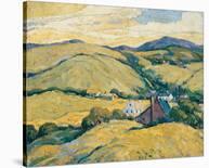 The Village-H^ Mabel May-Stretched Canvas