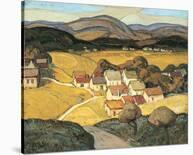 In the Laurentians-H^ Mabel May-Stretched Canvas