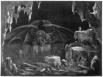 The Winged Demon in His Icy Lair-H. Pisan-Art Print