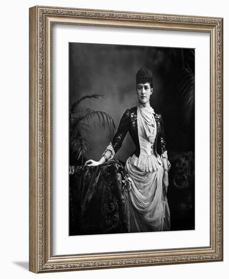 H.R.H. Princess Alexandra of Denmark, Later Queen Alexandra-James Lafayette-Framed Giclee Print