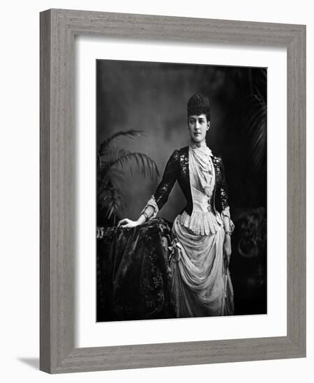 H.R.H. Princess Alexandra of Denmark, Later Queen Alexandra-James Lafayette-Framed Giclee Print