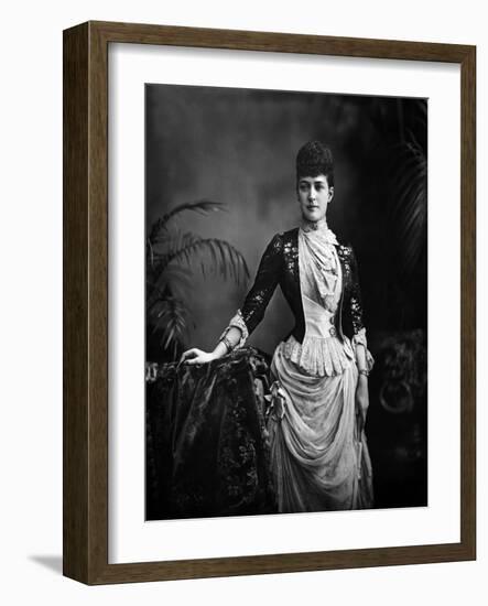 H.R.H. Princess Alexandra of Denmark, Later Queen Alexandra-James Lafayette-Framed Giclee Print