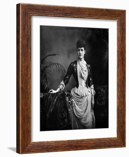 H.R.H. Princess Alexandra of Denmark, Later Queen Alexandra-James Lafayette-Framed Giclee Print