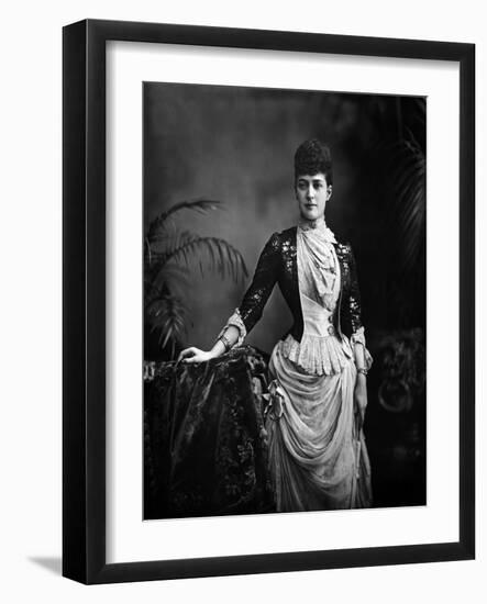 H.R.H. Princess Alexandra of Denmark, Later Queen Alexandra-James Lafayette-Framed Giclee Print