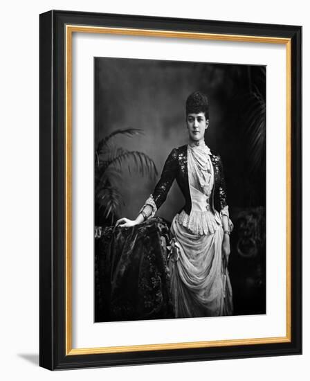 H.R.H. Princess Alexandra of Denmark, Later Queen Alexandra-James Lafayette-Framed Giclee Print