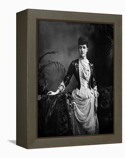 H.R.H. Princess Alexandra of Denmark, Later Queen Alexandra-James Lafayette-Framed Premier Image Canvas