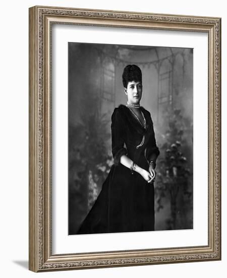 H.R.H. Princess Alexandra of Denmark, Later Queen Alexandra-James Lafayette-Framed Giclee Print