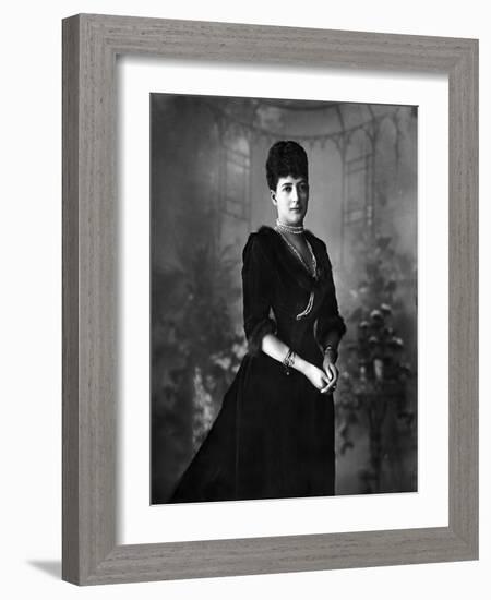 H.R.H. Princess Alexandra of Denmark, Later Queen Alexandra-James Lafayette-Framed Giclee Print