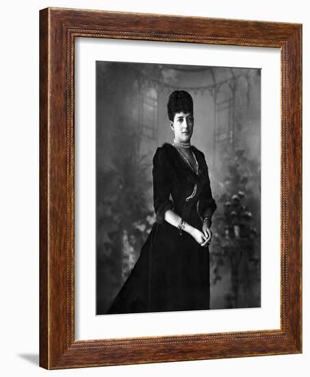 H.R.H. Princess Alexandra of Denmark, Later Queen Alexandra-James Lafayette-Framed Giclee Print