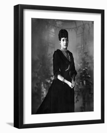 H.R.H. Princess Alexandra of Denmark, Later Queen Alexandra-James Lafayette-Framed Giclee Print