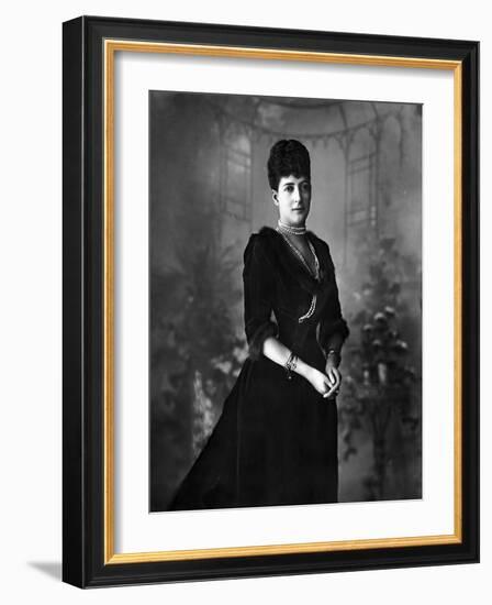 H.R.H. Princess Alexandra of Denmark, Later Queen Alexandra-James Lafayette-Framed Giclee Print