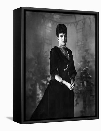 H.R.H. Princess Alexandra of Denmark, Later Queen Alexandra-James Lafayette-Framed Premier Image Canvas