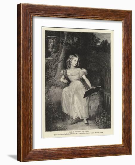 H R H Princess Victoria-Richard Westall-Framed Giclee Print