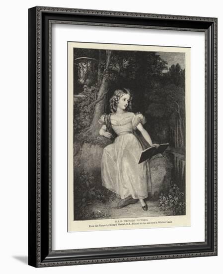 H R H Princess Victoria-Richard Westall-Framed Giclee Print