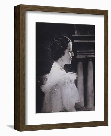 H.R.H.Queen Elizabeth-Cecil Beaton-Framed Giclee Print