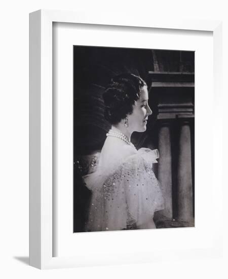 H.R.H.Queen Elizabeth-Cecil Beaton-Framed Giclee Print