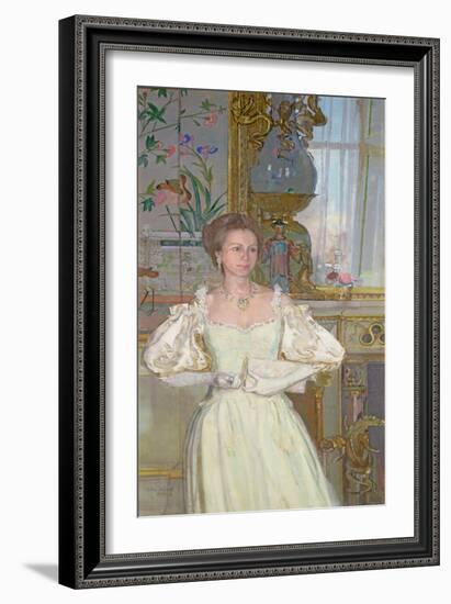 H.R.H. The Princess Royal, 1987-8-John Stanton Ward-Framed Giclee Print