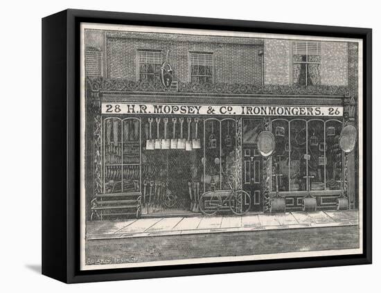 H.R Mopsey and Co Ironmongers-null-Framed Stretched Canvas