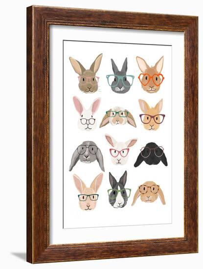 H Rabbits 2-Hanna Melin-Framed Giclee Print