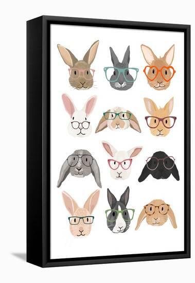 H Rabbits 2-Hanna Melin-Framed Premier Image Canvas