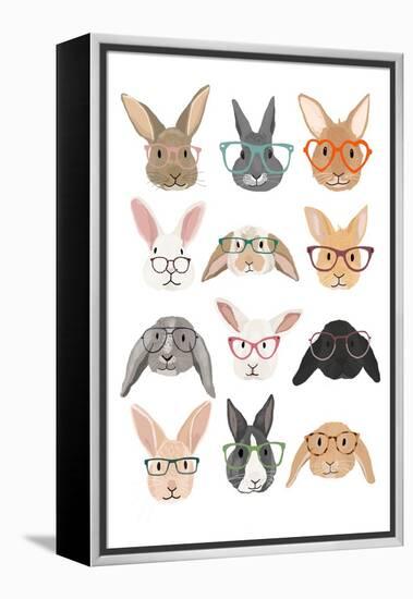 H Rabbits 2-Hanna Melin-Framed Premier Image Canvas