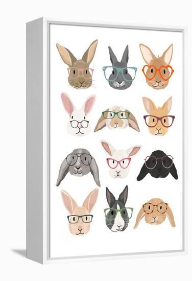 H Rabbits 2-Hanna Melin-Framed Premier Image Canvas