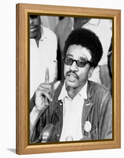 H. Rap Brown, S.N.C.C.-Marion S^ Trikosko-Framed Stretched Canvas