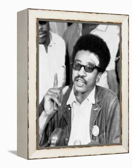 H. Rap Brown, S.N.C.C.-Marion S^ Trikosko-Framed Stretched Canvas