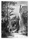 The Garden of a City House, 19th Century-H Stock-Giclee Print