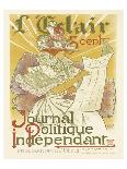 L'Eclair, Journal Politique Independent-H^ Thomas-Framed Art Print